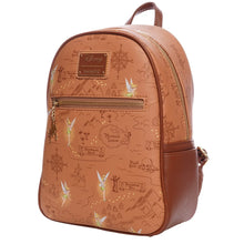 Load image into Gallery viewer, Peter Pan Neverland Map Mini-Backpack - Entertainment Earth Exclusive