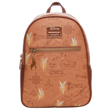 Load image into Gallery viewer, Peter Pan Neverland Map Mini-Backpack - Entertainment Earth Exclusive