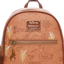 Load image into Gallery viewer, Peter Pan Neverland Map Mini-Backpack - Entertainment Earth Exclusive