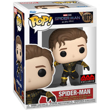 Load image into Gallery viewer, Spider-Man: No Way Home Unmasked Spider-Man Black Suit Pop! Vinyl Figure - AAA Anime Exclusive