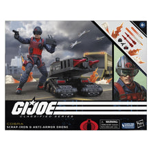Load image into Gallery viewer, G.I. Joe Classified Series 6-Inch Scrap-Iron & Anti-Armor Drone