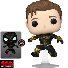 Load image into Gallery viewer, Spider-Man: No Way Home Unmasked Spider-Man Black Suit Pop! Vinyl Figure - AAA Anime Exclusive