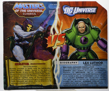 Load image into Gallery viewer, Toys R Us Exclusive DC Universe Classics vs Masters of the Universe Classics Lex Luthor vs Skeletor