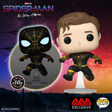 Load image into Gallery viewer, Spider-Man: No Way Home Unmasked Spider-Man Black Suit Pop! Vinyl Figure - AAA Anime Exclusive