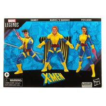 Load image into Gallery viewer, X-Men 60th Anniversary Marvel Legends Banshee, Gambit, and Psylocke 3-Pack
