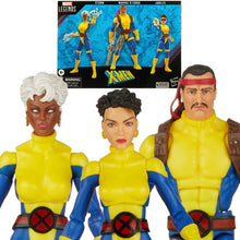Load image into Gallery viewer, X-Men 60th Anniversary Marvel Legends Forge, Storm, and Jubilee 3-Pack