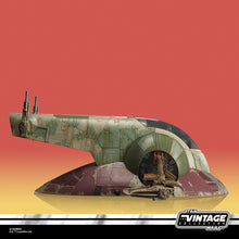 Load image into Gallery viewer, Star Wars The Vintage Collection Boba Fett's Starship 3 3/4-Inch-Scale The Book of Boba Fett Vehicle with Figure
