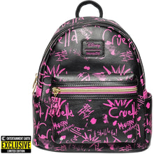 Load image into Gallery viewer, Cruella Graffiti Mini-Backpack - Entertainment Earth Exclusive