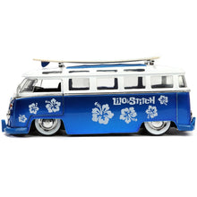 Load image into Gallery viewer, Lilo & Stitch VW Bus 1:24 Scale Die-Cast Metal Vehicle with Figure