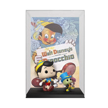 Load image into Gallery viewer, Disney 100 Pinocchio and Jiminy Cricket Pop! Movie Poster with Case