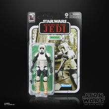 Load image into Gallery viewer, Star Wars The Black Series Return of the Jedi 40th Anniversary Biker Scout