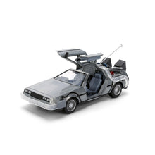 Load image into Gallery viewer, Hollywood Rides Back to the Future Time Machine 40th Anniversary 1:24 Scale Die-Cast Metal Vehicle
