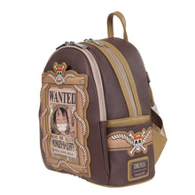 Load image into Gallery viewer, One Piece Wanted Dead or Alive Monkey D. Luffy Mini-Backpack - Entertainment Earth Exclusive

