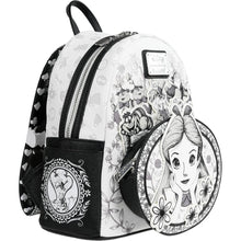 Load image into Gallery viewer, Alice in Wonderland Sketch Mini-Backpack - Entertainment Earth Exclusive
