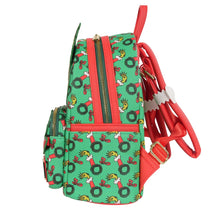 Load image into Gallery viewer, How the Grinch Stole Christmas Grinch Christmas Present Mini-Backpack - Entertainment Earth Exclusive

