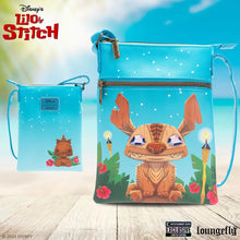 Load image into Gallery viewer, Lilo and Stitch Tiki Stitch Passport Bag - Entertainment Earth Exclusive
