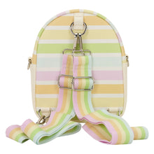 Load image into Gallery viewer, Mickey and Friends Rainbow Stripes Convertible Mini-Backpack
