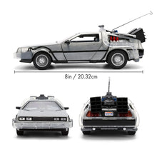 Load image into Gallery viewer, Hollywood Rides Back to the Future Time Machine 40th Anniversary 1:24 Scale Die-Cast Metal Vehicle

