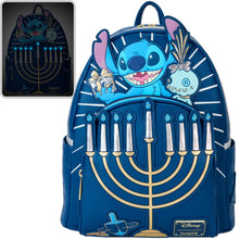 Load image into Gallery viewer, Lilo &amp; Stitch Light-Up Menorah Stitch Mini-Backpack
