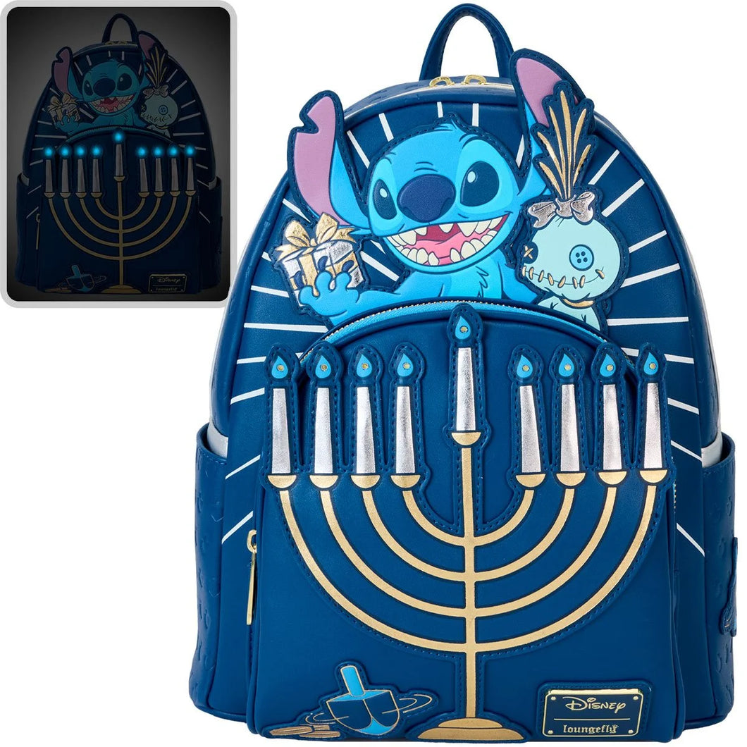 Lilo & Stitch Light-Up Menorah Stitch Mini-Backpack