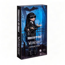 Load image into Gallery viewer, Monster High Wednesday Series Wednesday Addams Doll
