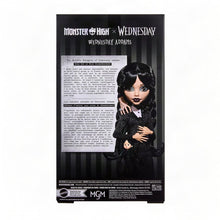 Load image into Gallery viewer, Monster High Wednesday Series Wednesday Addams Doll
