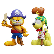 Load image into Gallery viewer, Garfield's Halloween Adventure Pirate Garfield and Pirate Odie Action Figure 2-Pack
