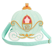 Load image into Gallery viewer, Cinderella Reversible Pumpkin Carriage Crossbody Purse - Entertainment Earth Exclusive

