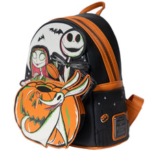 Load image into Gallery viewer, The Nightmare Before Christmas Disney 100 Glow-in-the-Dark Mini-Backpack - Entertainment Earth Exclusive
