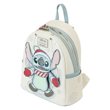 Load image into Gallery viewer, Lilo &amp; Stitch Holiday Snow Angel Stitch Cosplay Mini-Backpack
