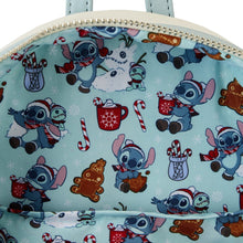 Load image into Gallery viewer, Lilo &amp; Stitch Holiday Snow Angel Stitch Cosplay Mini-Backpack
