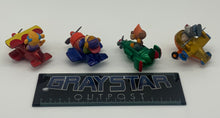 Load image into Gallery viewer, 1989 McDonalds DISNEY&#39;S TALE SPIN Complete Set of 4 Happy Meal Toys
