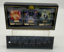 Load image into Gallery viewer, Disney Star Wars Poster Original Trilogy 3 Pin Set Limited Edition of 1500
