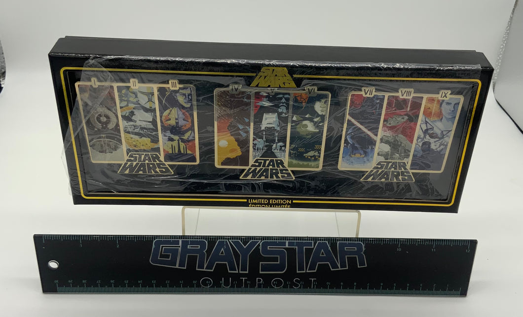 Disney Star Wars Saga Trilogy Poster  3 Pin Box Set - Limited Edition of 1600