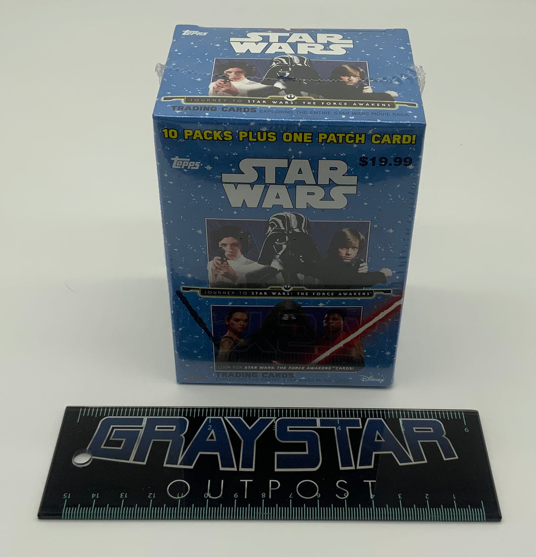 2015 Topps Journey To Star Wars: The Force Awakens Blaster Box - New Sealed MINT