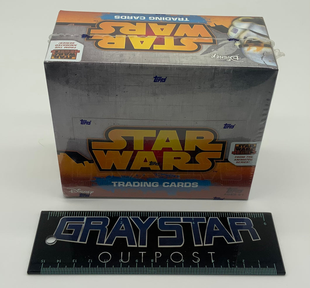 2015 Topps Star Wars Rebels Unopened Box 24 Packs 6 Cards Per Pack SEALED RARE