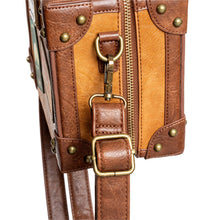 Load image into Gallery viewer, Universal Monsters Travel Trunk Crossbody Bag - Entertainment Earth Exclusive
