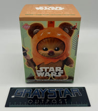 Load image into Gallery viewer, 2025 Disney Cosbi Star Wars Ewok Plush Keychain Mystery Box New Sealed Mini Doll
