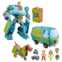 Load image into Gallery viewer, Scooby-Doo Transformers Mysterious Prime &amp; Automutt Action Figure Set
