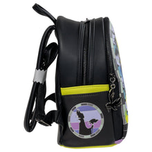 Load image into Gallery viewer, Sleeping Beauty Maleficent Stained Glass Mini-Backpack - Entertainment Earth Exclusive
