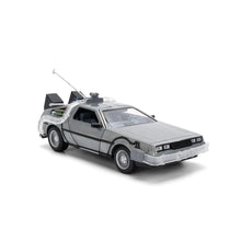 Load image into Gallery viewer, Hollywood Rides Back to the Future Time Machine 40th Anniversary 1:24 Scale Die-Cast Metal Vehicle
