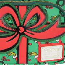 Load image into Gallery viewer, How the Grinch Stole Christmas Grinch Christmas Present Mini-Backpack - Entertainment Earth Exclusive
