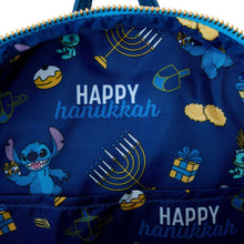 Load image into Gallery viewer, Lilo &amp; Stitch Light-Up Menorah Stitch Mini-Backpack
