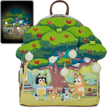 Load image into Gallery viewer, Bluey Backyard Light-Up Mini-Backpack
