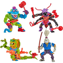 Load image into Gallery viewer, Teenage Mutant Ninja Turtles Classic Mutants Antrax Scale Tail Wyrm Usagi Action Figure 4-Pack
