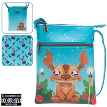 Load image into Gallery viewer, Lilo and Stitch Tiki Stitch Passport Bag - Entertainment Earth Exclusive
