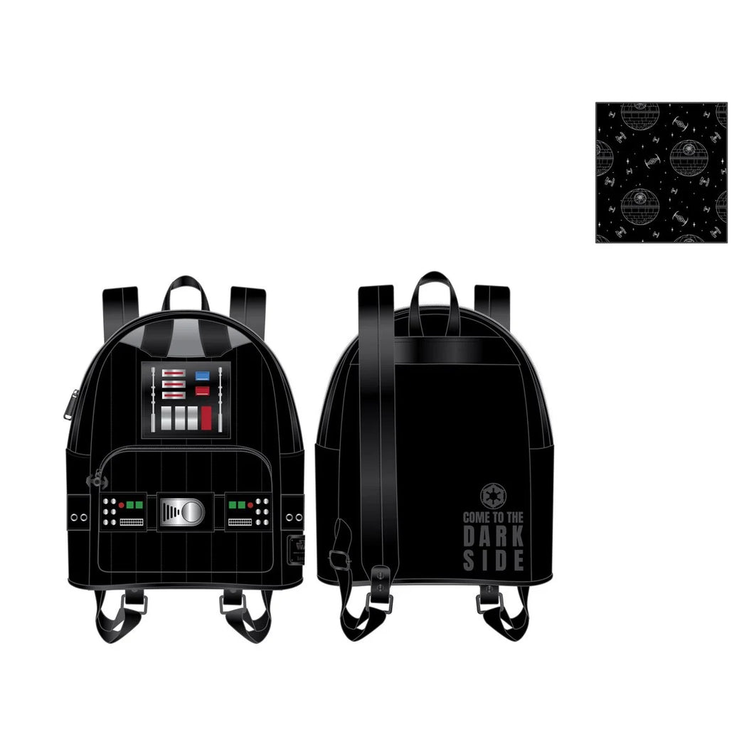Star Wars Darth Vader Light-Up Cosplay Mini-Backpack