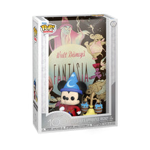 Load image into Gallery viewer, Disney 100 Fantasia Sorcerer&#39;s Apprentice Mickey with Broom Pop! Movie Poster with Case
