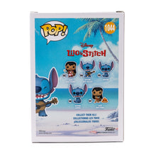 Load image into Gallery viewer, Lilo &amp; Stitch Stitch with Ukulele Diamond Glitter Pop! Vinyl Figure - Entertainment Earth Exclusive
