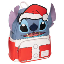 Load image into Gallery viewer, Lilo &amp; Stitch Holiday Santa Stitch Mini-Backpack - Entertainment Earth Exclusive
